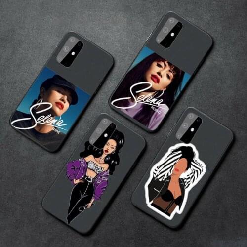 Top Latin artist of the '90s Selena quintanilla Phone Case For Samsung A21S A32 A51 A52 A71 A50 A12 S10 S20 S21 Plus Fe Ultra