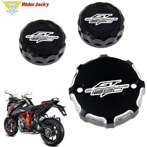 CNC Aluminum Motocycle Front Rear Brake Clutch Reservoir Cover For KTM 1290 SUPER DUKE GT 2016 2017 2018