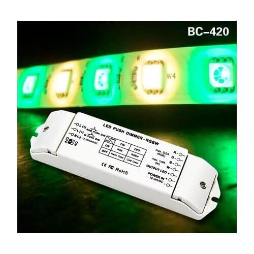 DC12V-DC24V 4CH Constant Voltage RGBW controller with Push Dim port 1 order