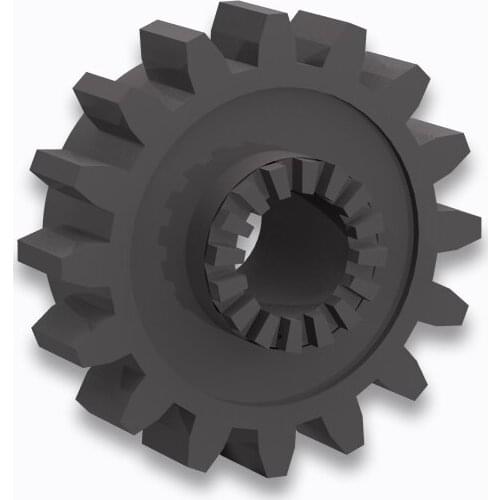 Building Blocks Parts 6542a 10PCS Technic Gear 16 Tooth with Clutch [Toothed] LEGOING MOCS Education