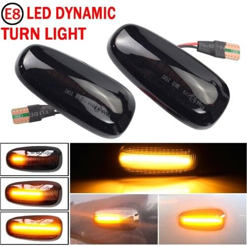 Dynamic LED Fender Turn Signal For Opel Astra G 1998-2009 Zafira A 1999-2005 Side Marker Lights lamps 2000 2001 2002 2003 2004