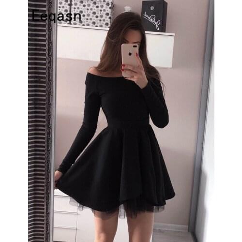 Женские платья с длинным рукавом Eeqasn China At AliExpress