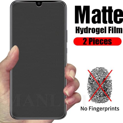 21D Matte Hydrogel Film Huawei Honor 20 10 9 Lite 9X 8X Screen Protector HUAWEI P40 P30 P20 Mate 20 Pro Protective Film No Glass