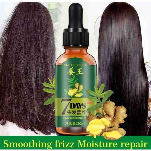 Hair Growth Ginger Essence Hair Loss Products Essential Oil Liquid Repair Preventing Hair Loss Nourishing Hair Care Products