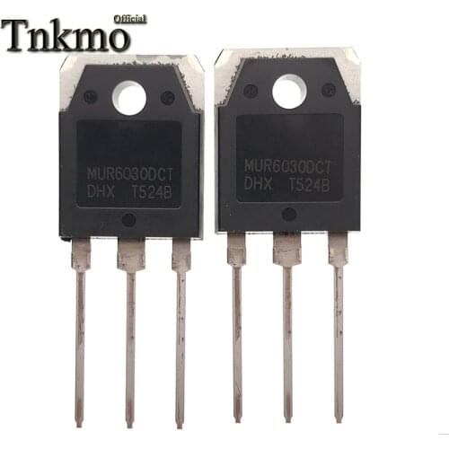 10PCS MUR6030DCT TO-247 MUR6030 TO247 6030 60A300V inverter welding machine ultra fast recovery diode New and original