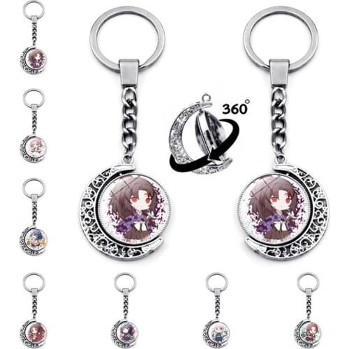 Creative Popular Anime Demon Slayer Cosplay Kimetsu No Yaiba Popular Acrylic Key Chain Funny Cartoon Girls Cute Gift Accessories