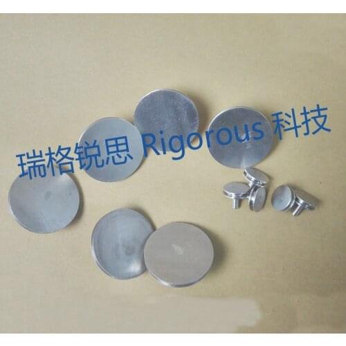 LY-17212 Groove Nail-shaped Electron Microscope Sample Stage SEM TEM Stage Diameter 12.7X12.1mm