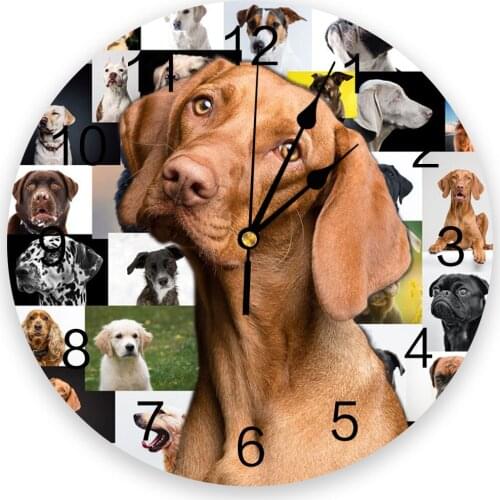 Dog Portrait Great Dane 3D Wall Clock Modern Design Living Room Decoration Kitchen Clock Art Wall Watch Home Decor