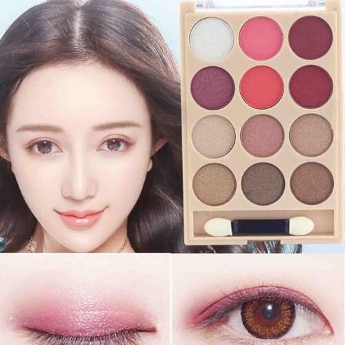 New Grapefruit Pumpkin Orange Eyeshadow Matte Earth Color Multicolor Eyeshadow