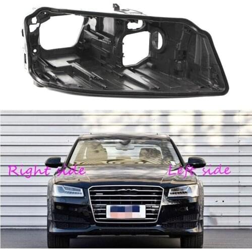 Headlight Base for Audi A8 2014 2015 2016 2017 Headlamp House Car Rear Base Front Auto Headlight Back House