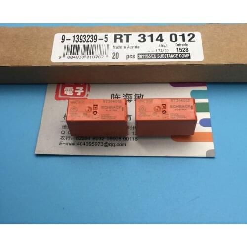 Original RT314012 8PIN 16A 250VAC relays