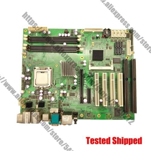 Industrial equipment board P4BWA LGA775 dual core platform with dual NICs and dual ISA solts