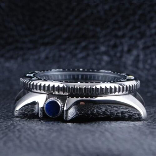 Modify SKX007 SKX 009 SBDX001 Sapphire Glass Ceramic Bezel Watch Case 20Bar Water Resistance Fit For NH35A/NH36A Movement