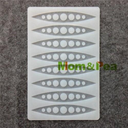 Mom&Pea CX069 High Quality Eye Shaped Silicone Mold Chocolate mold Cake Decoration