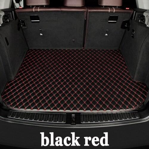 ZHAOYANHUA Special fit car Trunk mats for Porsche Cayenne SUV 911 Macan Panamera all weather waterproof car styling liners