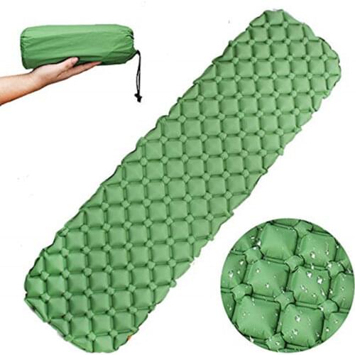 Camping Sleeping Pad-Ultralight Backpacking Air Mattress W/Compact-Sleeping Mat for Hiking Traveling & Outdoor Activities