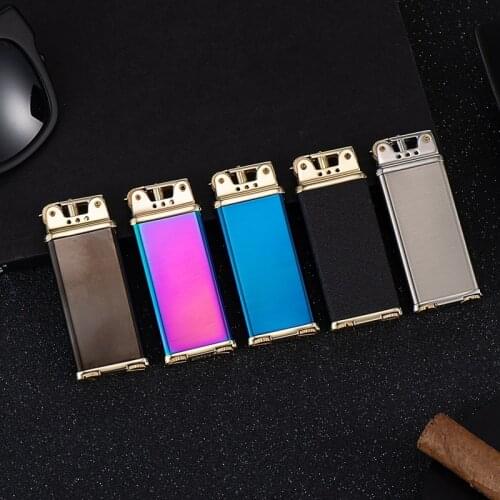 Boutique 6mm Ultra-thin Brass Grinding Wheel Open Flame Kerosene Lighter Smoking Accessories for Weed Tobacco Accessories