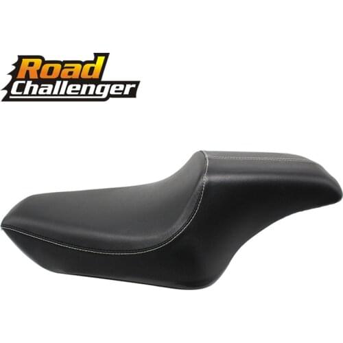 Motorcycle Driver + Rear Passenger Seat Two up For Harley Sportster XL883 XL1200 Iron 48 72