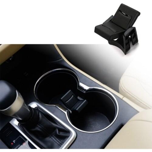 Vehicle Insert Bottle Drink Divider Car Center Console Drink Holder Insert Limiter Compatible with Highlander 2014-2020