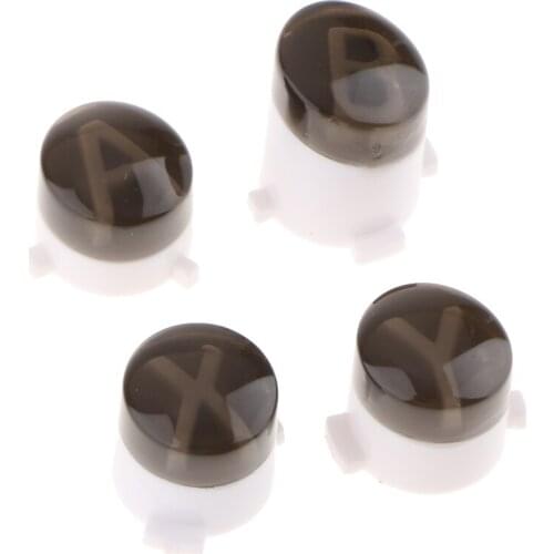 Aluminum Alloy ABXY Buttons Replacement for One Controller Grey