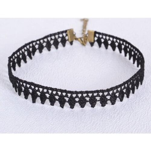 2017 New Limited Round Trendy Maxi Necklace Collares Collier Sexy Lace Choker Retro Gothic Victorian Collar Necklace For Women