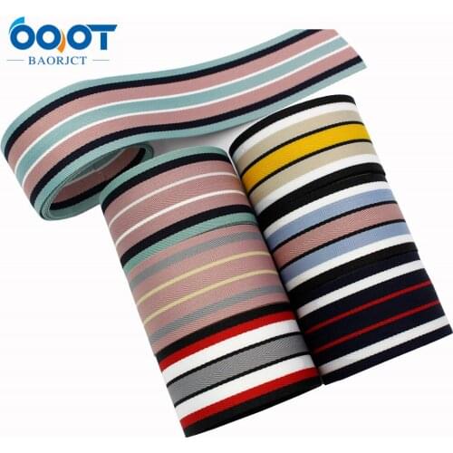 1-1/2''" 5yards Color strip printing Grosgrain Ribbons DIY Handmade Child Bow Wedding Decoration Gift Wrap Material L-20522-384