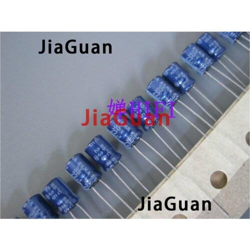 50pcs NEW ELNA RC3 35V 22UF 5X7MM audio electrolytic capacitor 22uF/35V blue robe 22UF 35V rc3 35v22uf