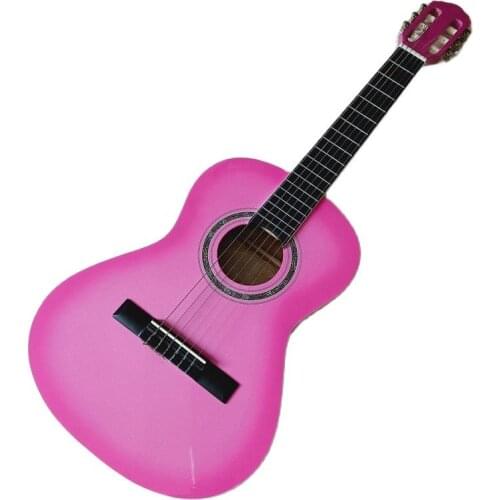 34 inch natural color spruce wood top 10 string classic guitar high gloss finish mini classical guitar for beginner