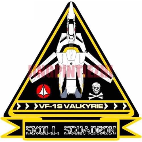 Car Sticker for Robotech Skull Waterproof Car Sticker Windshield Decal Scratch-proof Car Accessories Campervan Decoration