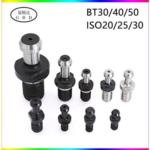 Bt iso series pulling nail bt30 bt40 bt50 iso20 iso25 iso30 pulling nails used coordinate BT30/40/50 ISO20/25/30 tool holder
