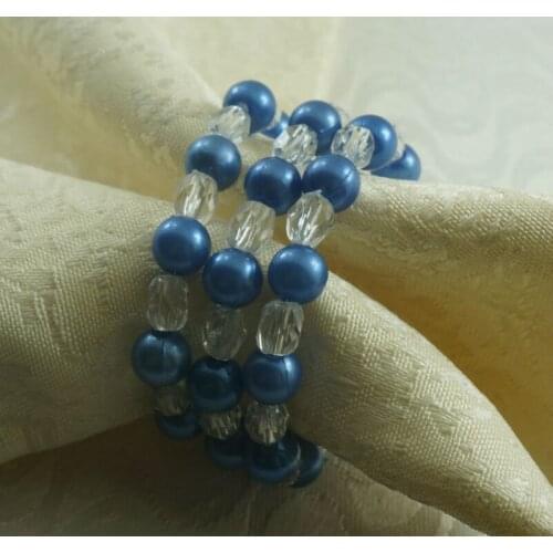 Decoration ring napkin,wholesale wedding napkin ring, beaded shoot bulk napkin holder