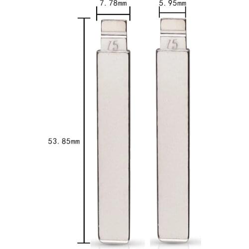 #75 Metal Car Key Blade for Geely Panda Key Blade NO. 75