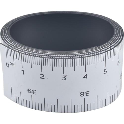 Pouvoir Magnetic Ruler Measuring Tape Tool 36 Inches 100 cm 1m Yellow