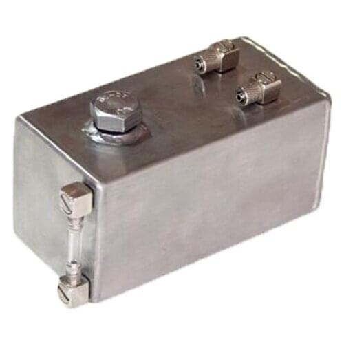 Metal fuel tank model car mailbox, stainless steel small fuel tank DIY marine aircraft accessories