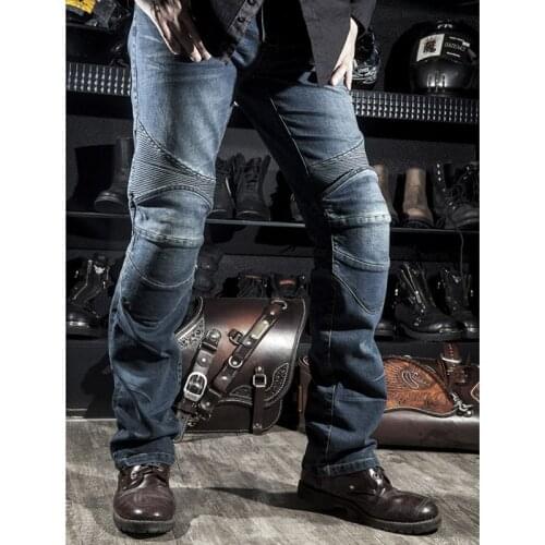 Motorcycle Riding Jeans With Knee Hip Pads Motocross Racing Pants Motorbike Cycling Trousers Motorcycle Pants