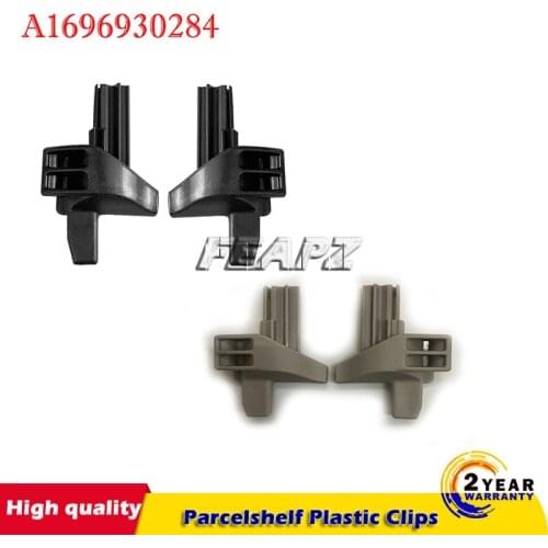 New for Mercedes-Benz W169 A-Class B-Class Parcelshelf Plastic Clips A1696930284 black or gray