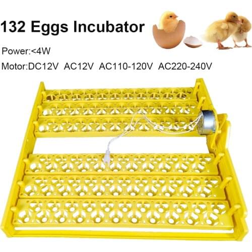 High Quality 132 Quail Egg Incubator Tray Pigeon Bird Incubator Accessories Egg Tray Equipment