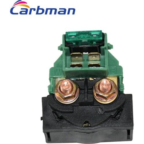 Carbman Motorcycle Parts Starter Solenoid Relay FOR KAWASAKI BAYOU 220 KLF220 1988-2002 ATV NEW