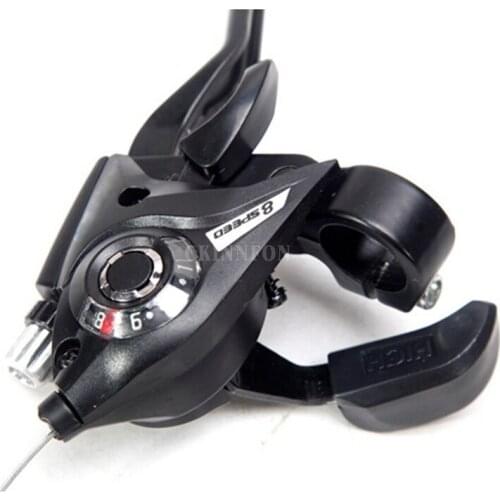 20 Pair Bicycle Brake Shifters MTB Mountain Bike Disc Brake Shifter Set Brake Levers & Shift Levers 3x7 3x8s ST-EF51-7 8