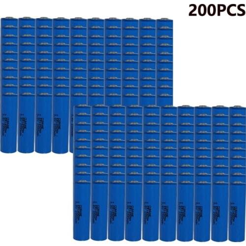 200PCS ER14505M AA 3.6V 2200mAh Lithium Battery Brand New Patrolling rod lithium batteries PLC instrument smart meter Batteria