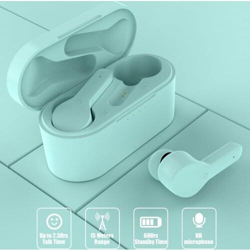 2020 wireless earbuds Macaron Color Wireless headset Bluetooth 5.0 earphone touch control Super Bass Sound Wireless Headsets
