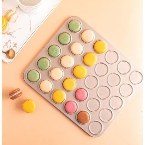 30 Cavity Macaron Mat Pastry Cake Macarons Mould Mold Christmas Bakeware Kitchen Baking Tools Mat