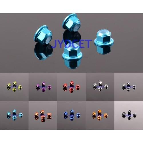 4pcs Aluminum M4 Wheel Nuts TS1613 For RC Model 1/16 Traxxas Slash 2WD Slash 4x4 Rustler Stampede Rally