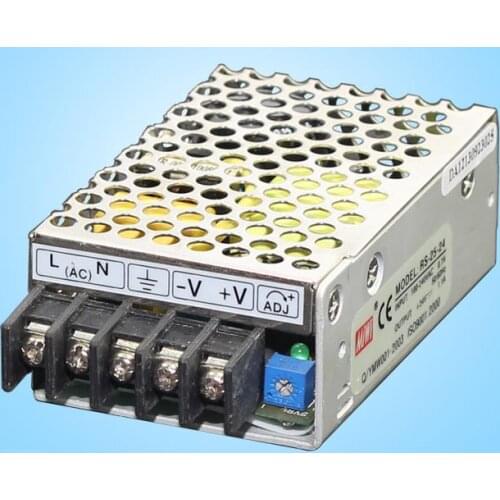 Free Shipping RS-25-24 25W 1.1A 24V Single Output Switching Power Supply High Reliability Miniature SMPS