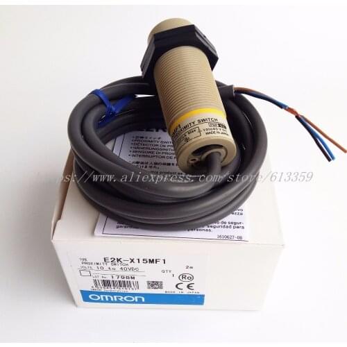 E2K-X15MF1 M30 Omron Capacitive Proximity Switch Sensor New High Quality Warranty For One Year
