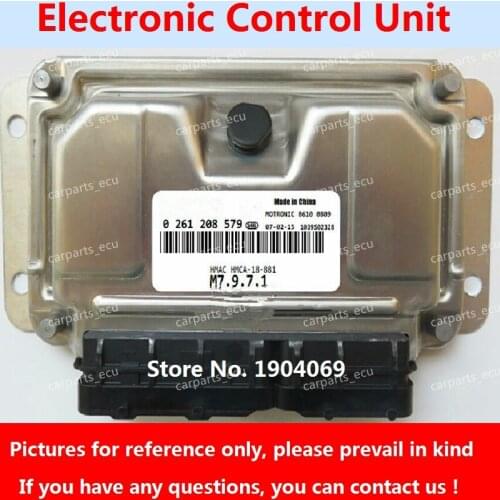 0261208579 HMCA-18-881 M7.9.7 ECU Electronic Control Unit F01R00DK11 F01RB0DK11 PB50-18-881/0261B08419 BM31-18881 For Haima Car