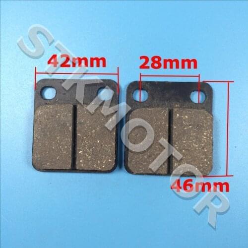 2pcs Brake Pads for HONDA FSC600 CRF1000L Silver Wing 06436-MCT-016 2002 - 2008