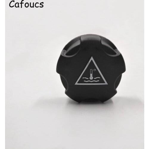 Cafoucs Car Water Tank Cover For Peugeot 301 308 407 406 For Citroen C2 C3 C4 Engine Radiator Coolant Expansion Tank Cap