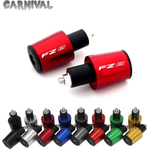 Motorcycle parts CNC 7/8 inch 22MM handlebar handle cap For Yamaha FZ8 FZ8N FZ8S 2011 to 2013 2012 2014 2015 2016 and 2017