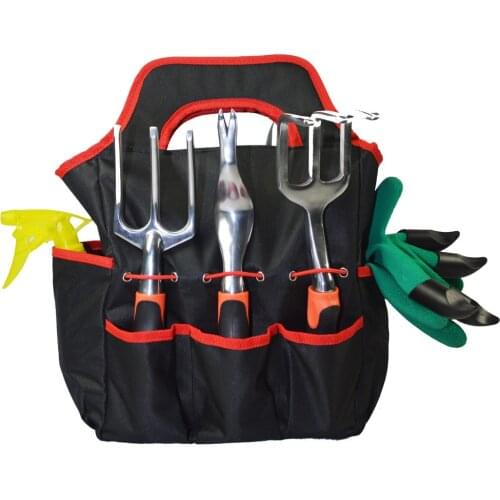 Workpro Kit Oxford Cloth Garden Box Gardening Toolkit Flower Shovel Bag 10PCS/Set Organizer Tool Bag
